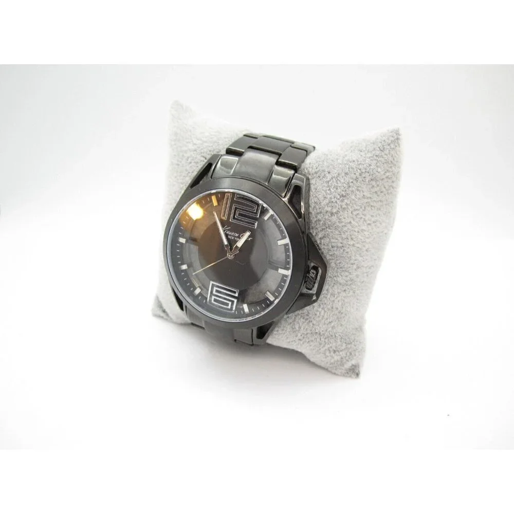 Men's Kenneth Cole New York Quartz WR Analog 49mm Dial Causal Round Watch (G112)